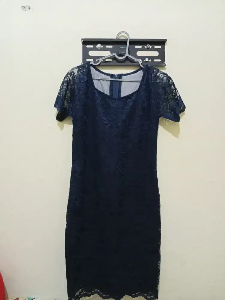 Preloved dress lengan pendek