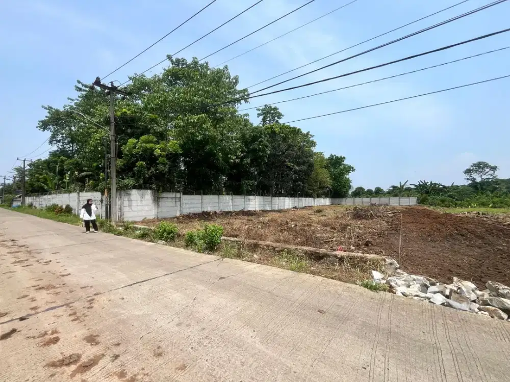 Dijual Tanah Kavling Strategis di Cisauk SHM 1Jtan/m - 8 Menit Stasiun Jatake