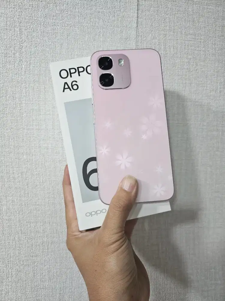 Oppo A6 6+6/256gb seken likenew garansi on bisa cash/cicilan paylater