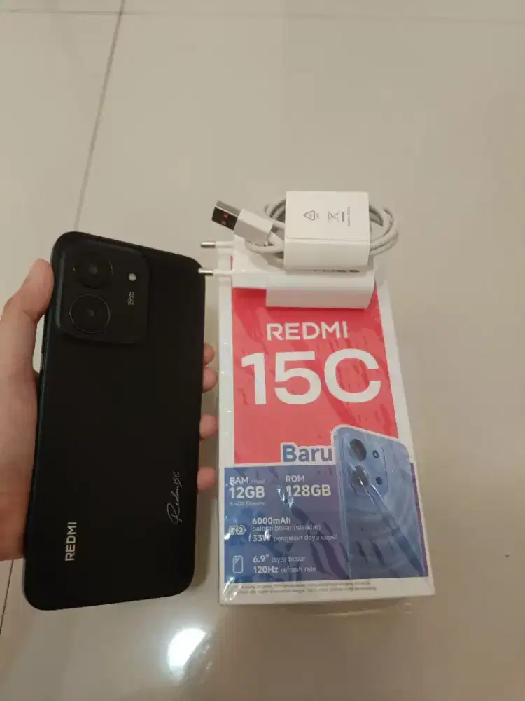 Jual santai REDMI 15C 6+6/128