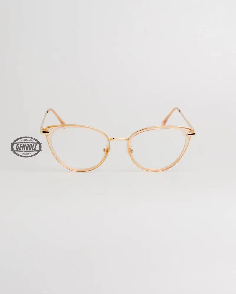 Gembull Glasses - Kacamata Cat Eye Tangkai Besi Kokoh - Narada 03