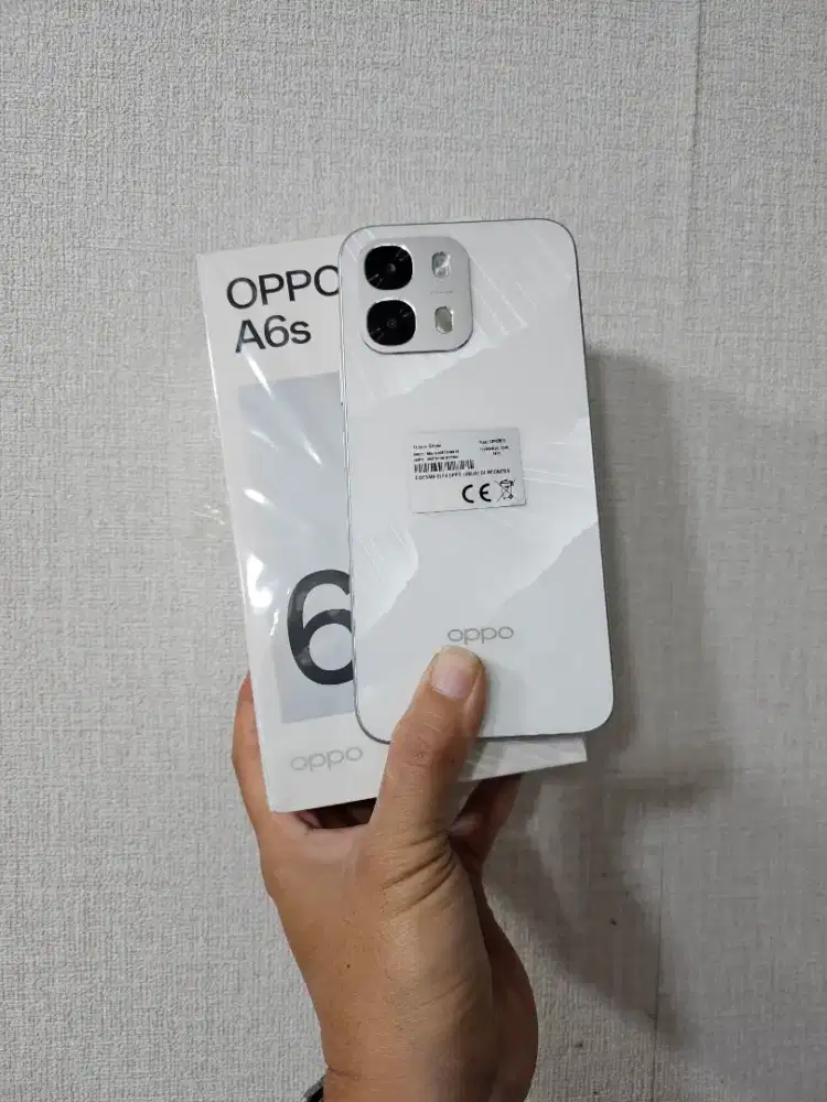 Oppo A6s 8+256gb seken likenew garansi on bisa cash/cicilan paylater