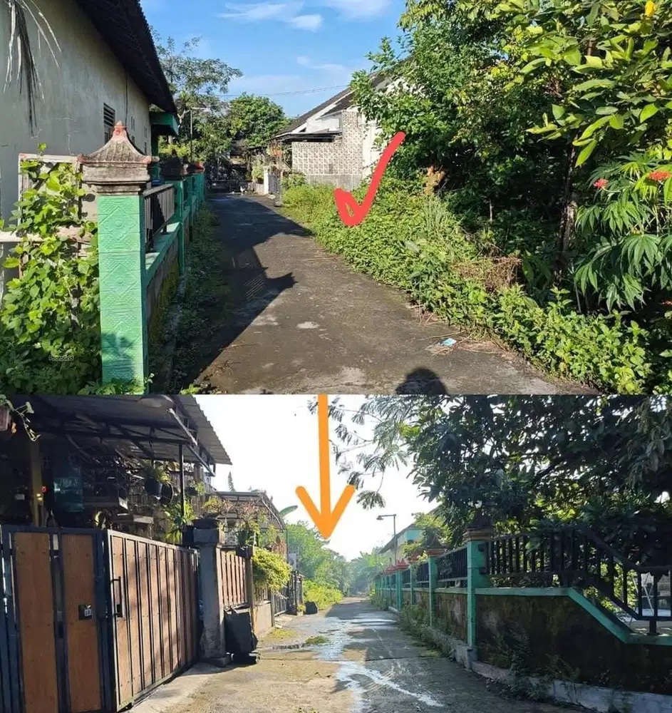 Dijual tanah SHM pekarangan selomartani luas 126m harga 2,6jt/NEGO
