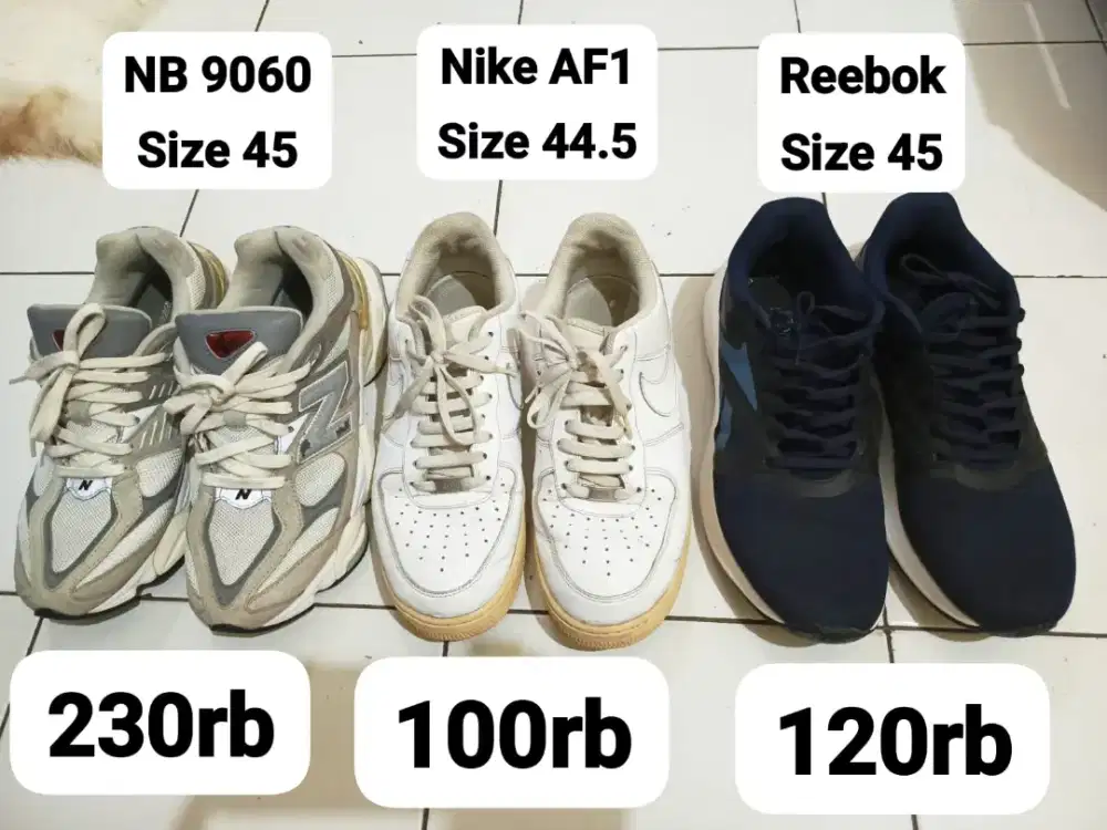 Dijual Sepatu Layak Pakai