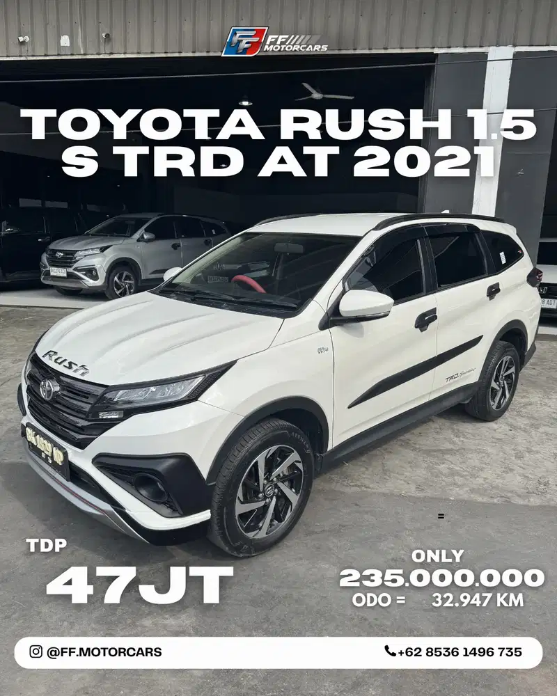 Toyota Rush 1.5 S TRD AT 2021.