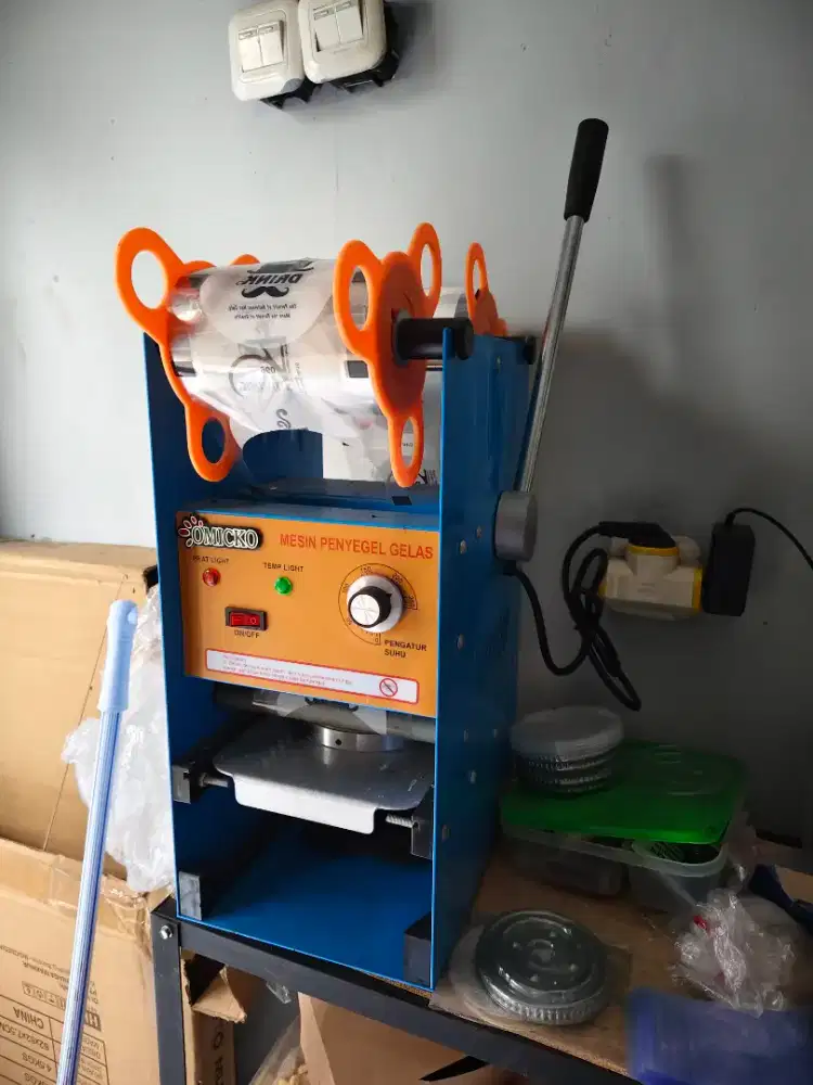Cup Sealer Mesin Press 8-18 Oz SECOND