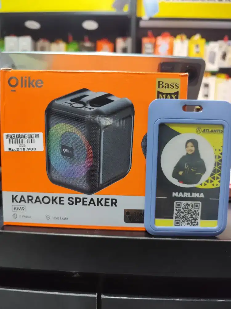 SPEAKER KARAOKE OLIKE KM9 | ATLANTIS DAHSYAT