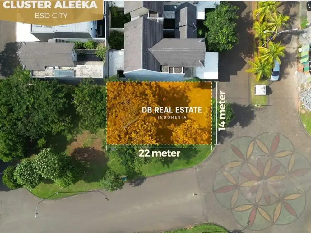 Tanah/Kavling Hoek Hook Cluster Aleeka The AVANI BSD City Serpong