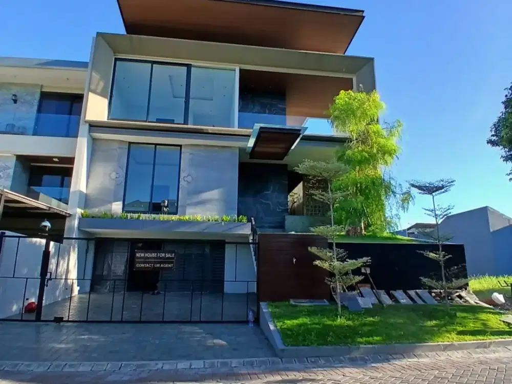 Bagus Minimalis Gress Rumah Citraland Somerset 3 Lantai