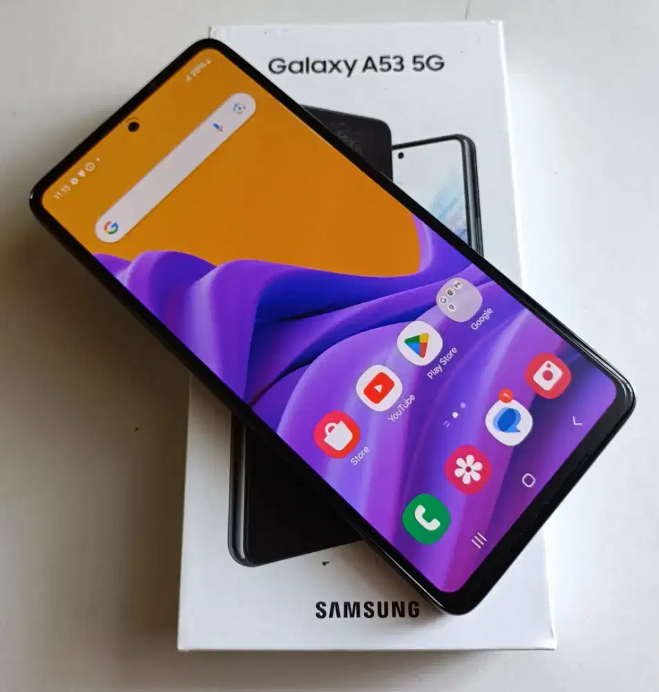 Samsung a53 5G ram 8/128gb lengkap normal semua siap pakai