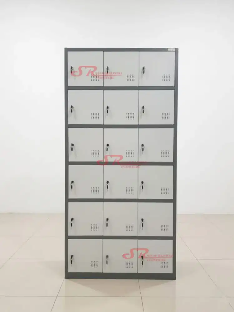 Lemari Besi Locker 18pintu Murah Area Jogja(dwi)