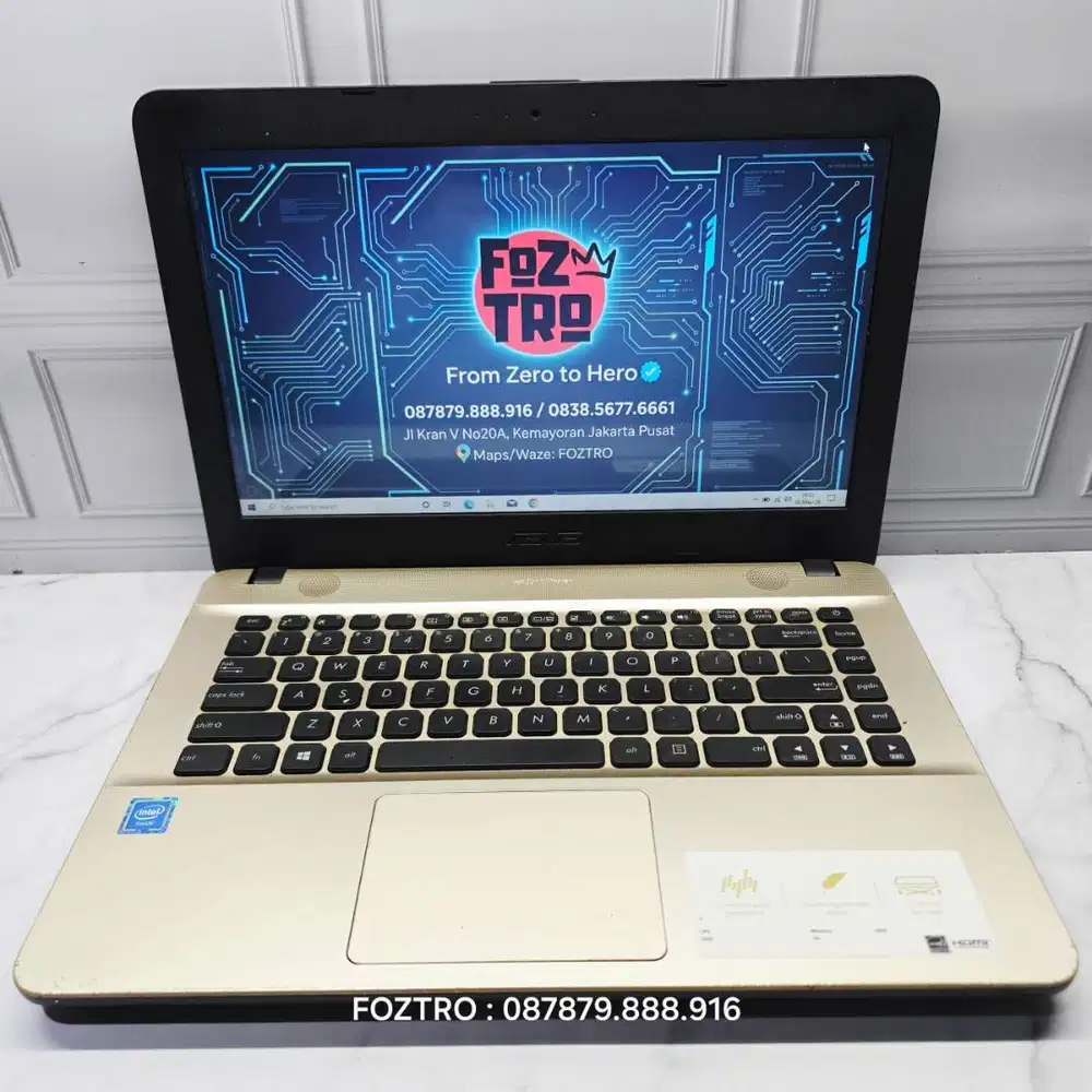 MURAH! Laptop Asus Vivobook X441U Intel N4000 4/128GB