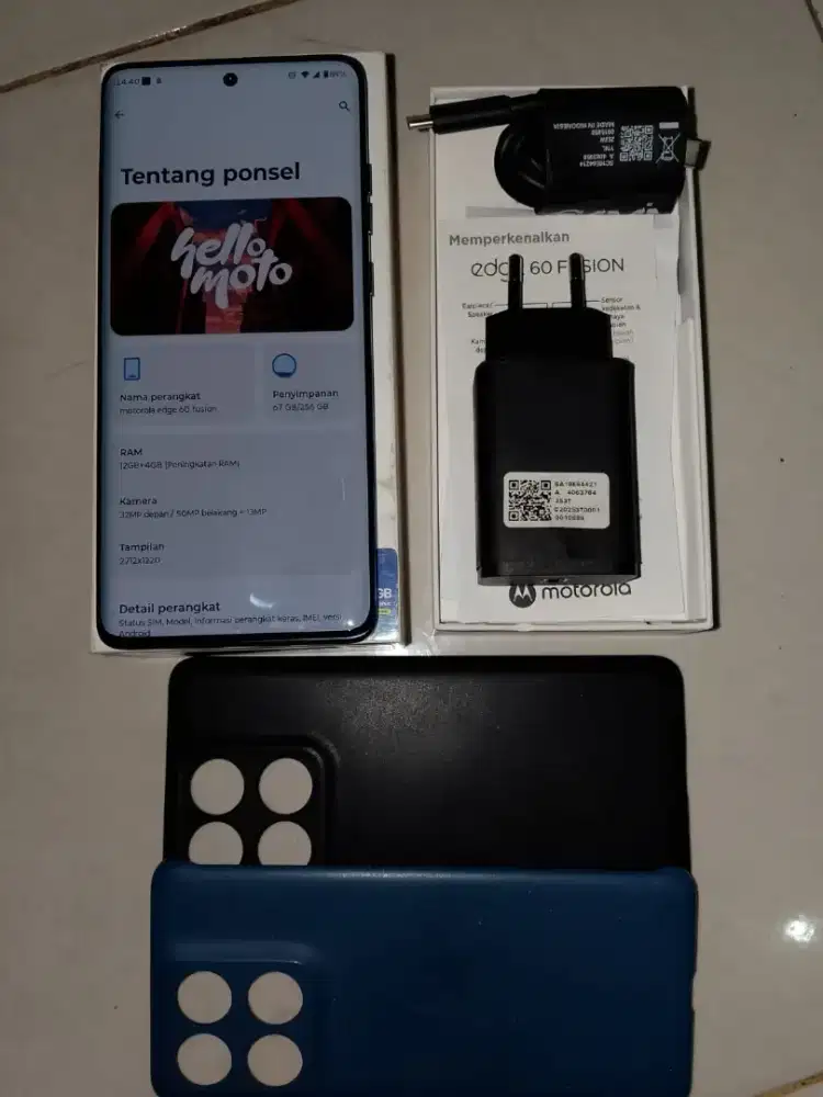 Motorola edge 60 FUSION 12/256 Myconos Blue