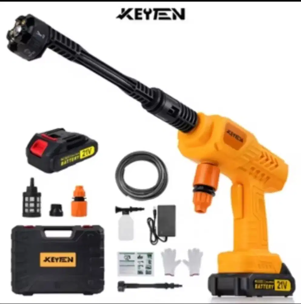 Mesin cuci motor KEYTEN 1 BATERAI