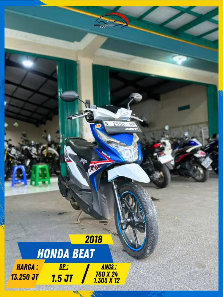 HONDA BEAT 2018 MESIN AMAN POLL MASZEHH HIKMAH MOTOR KEPUH