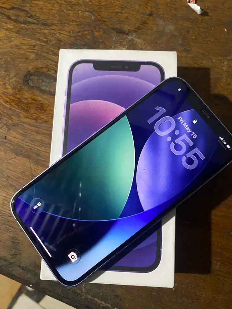 Iphone 12 64 gb ( purple ) all operator