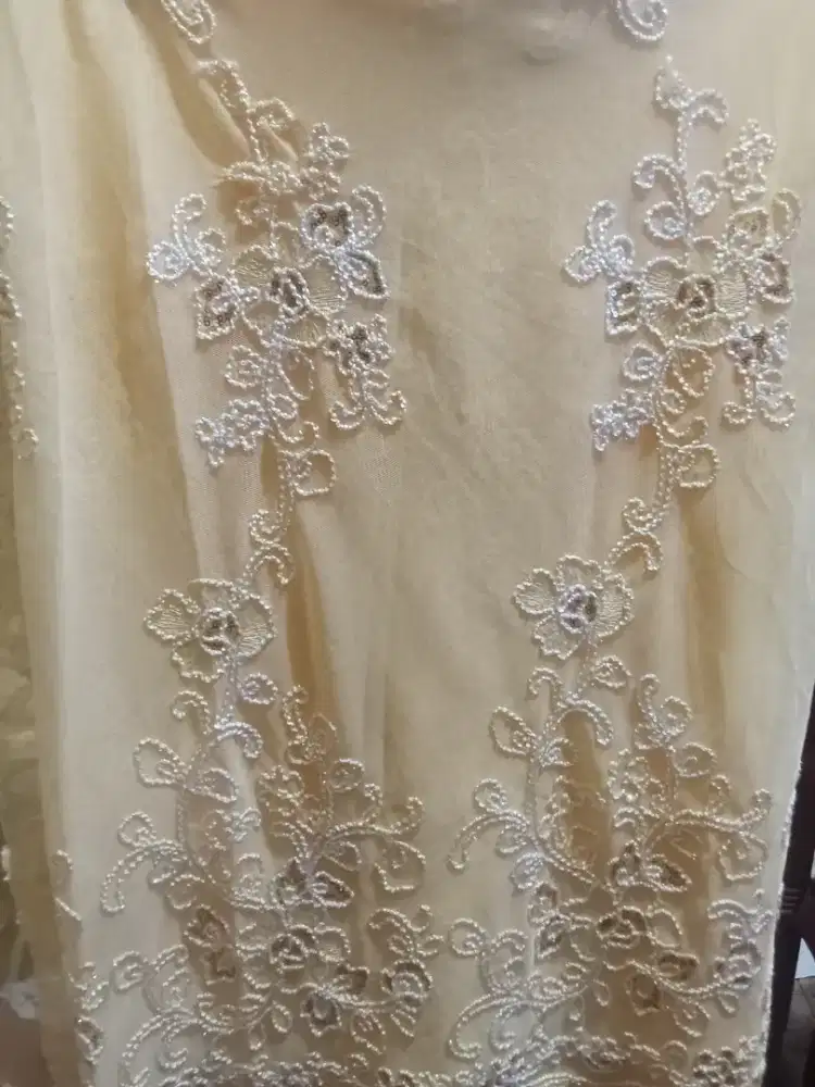 Bahan brokat + furing