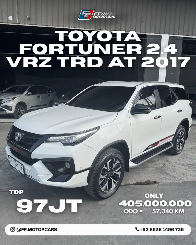 Toyota Fortuner 2.4 VRZ TRD AT 2017.