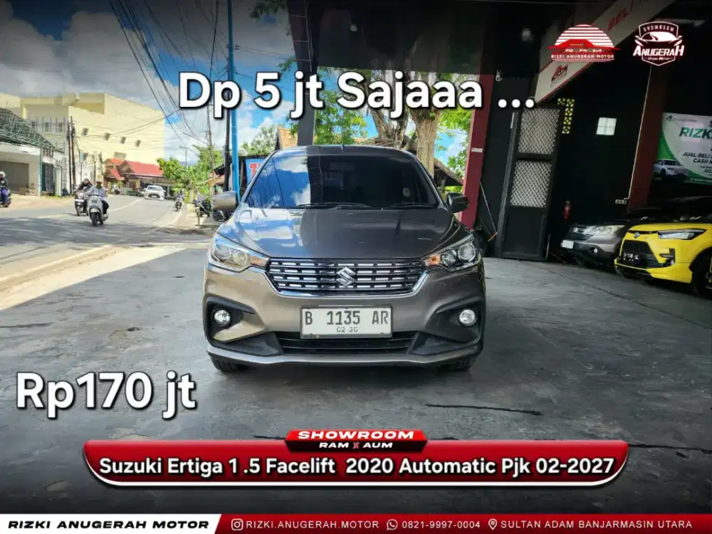 Dp ringan Suzuki Ertiga 1.5 Facelift 2020 Automatic AT