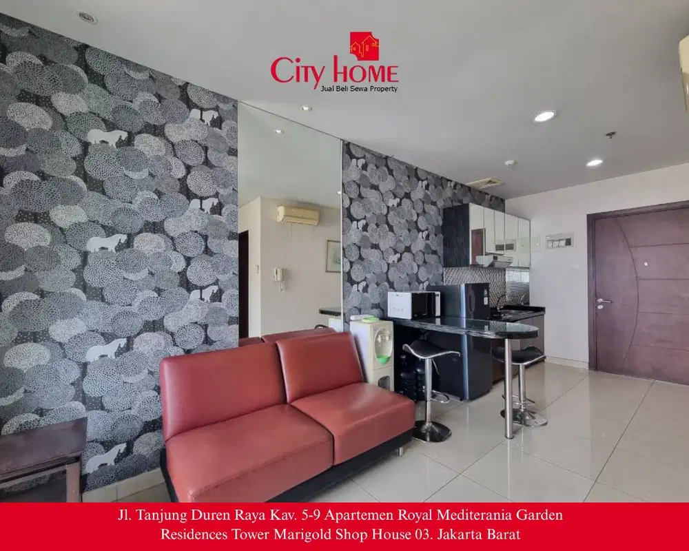 Sewa Apartemen 1 Bedroom Furnished di Central Park Residences