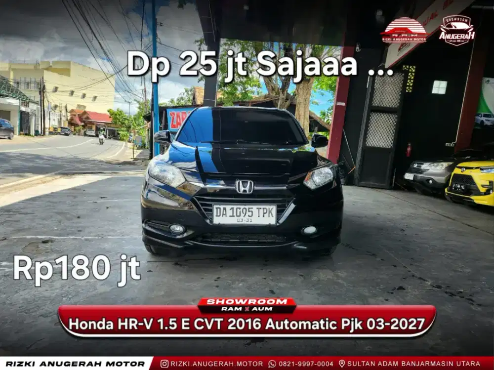 Dp ringan Honda HR-V 1.5 E CVT 2016 Automatic AT