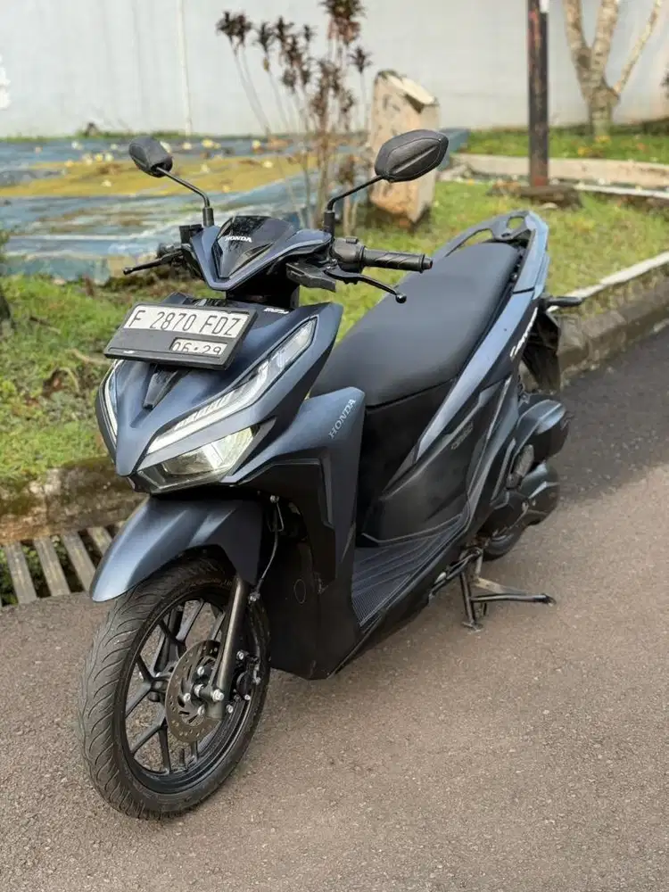Honda Vario 125 CBS ISS Thn 2019 Blue Matte Mulus