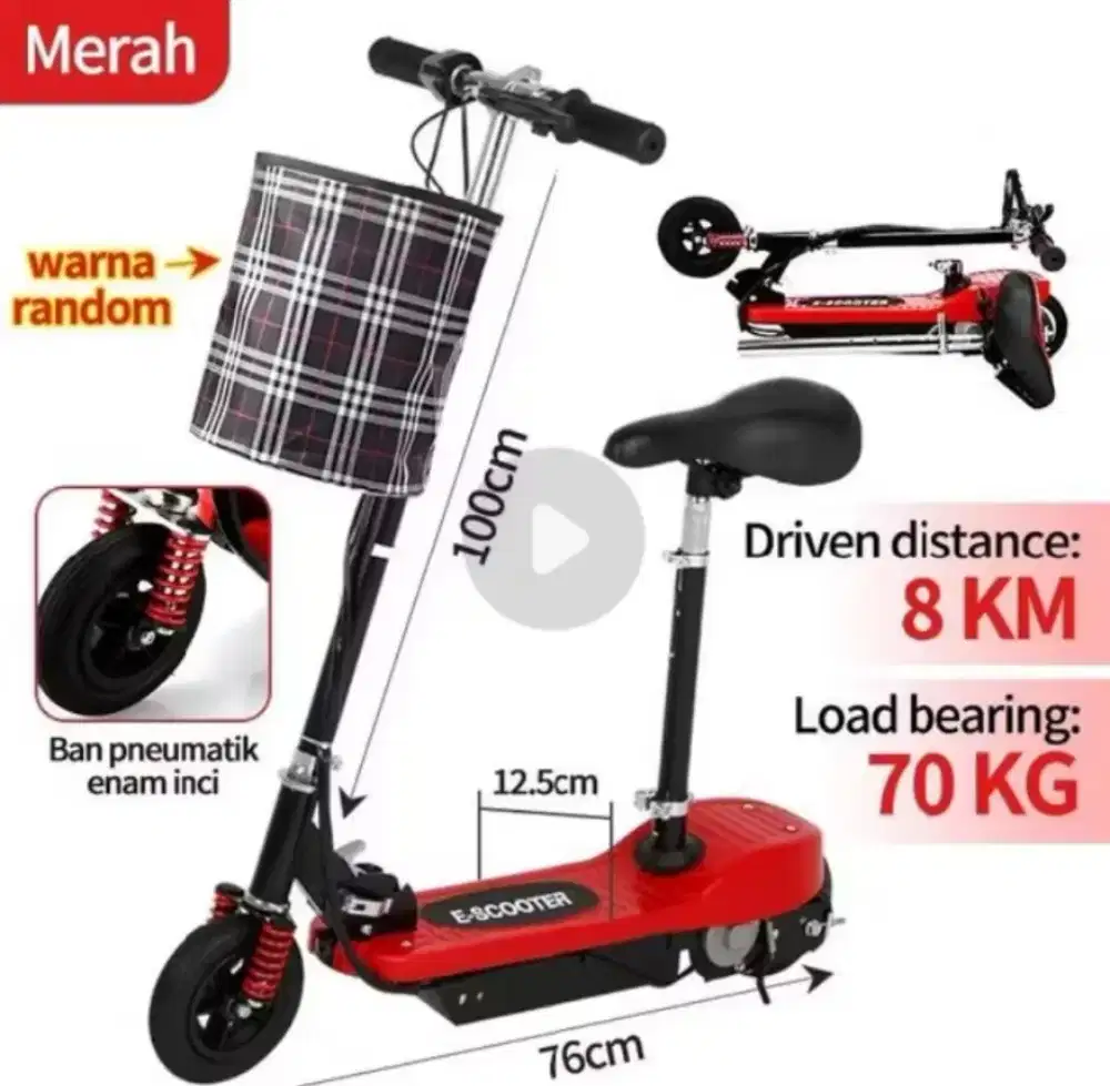 Sekuter Listrik anak