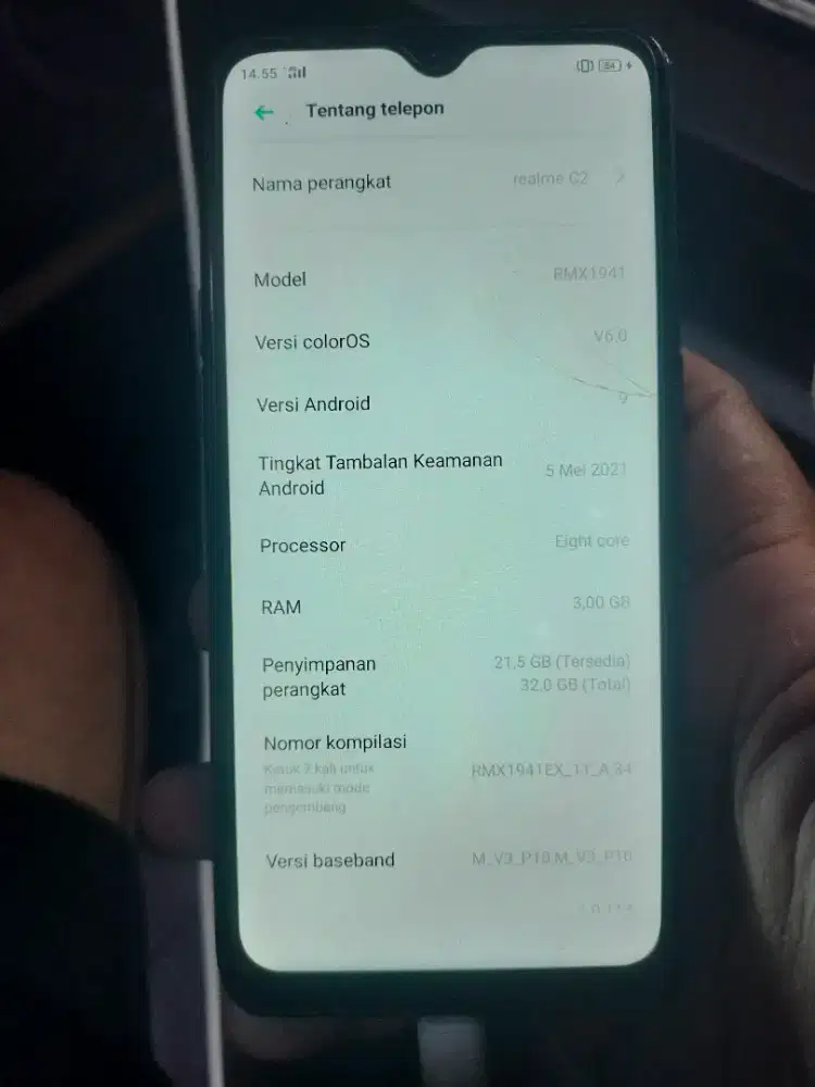 Realme c2 ram 3/32