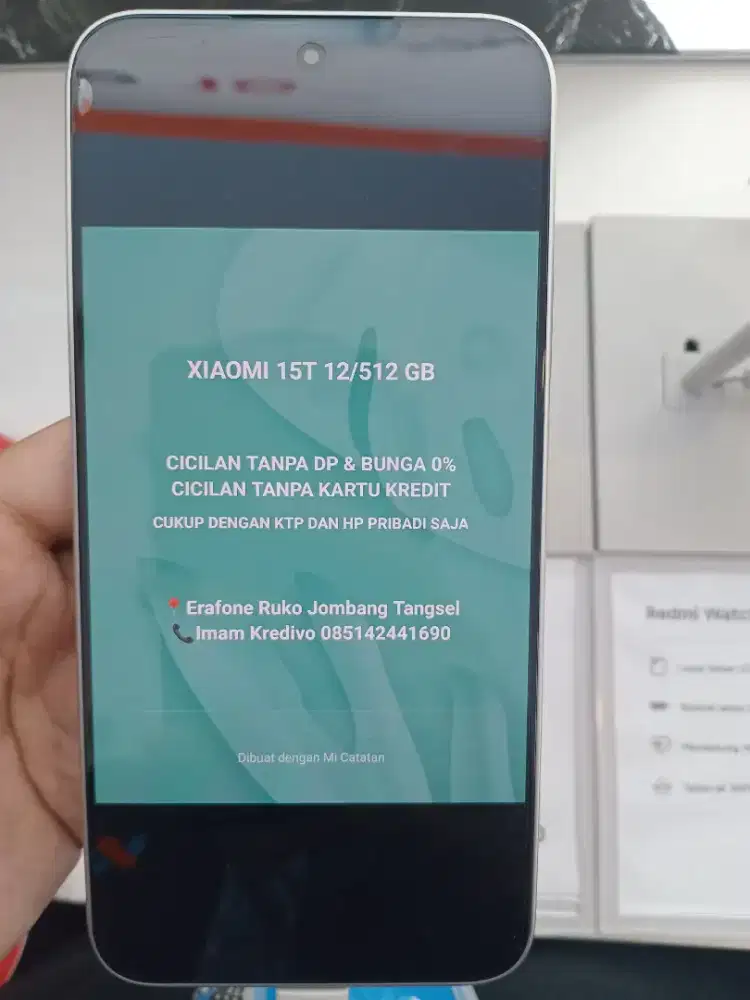 XIAOMI 15T 12/512GB CICILAN TANPA DP