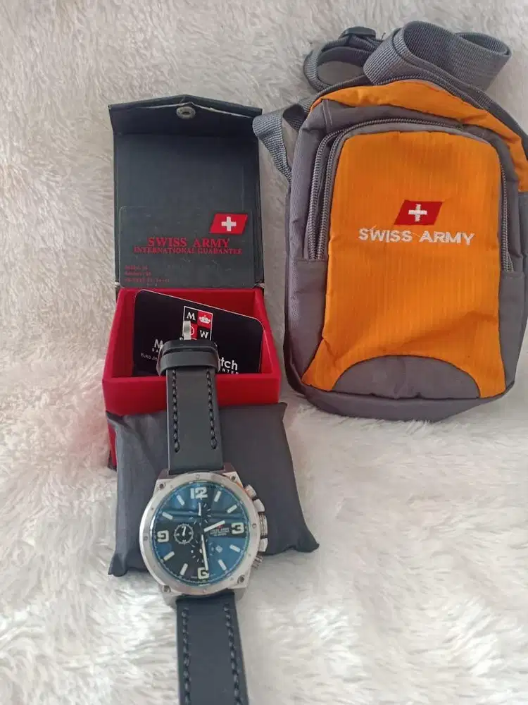 Jual jam tangan Swiss Army seri DHC Chronograph HC-8799