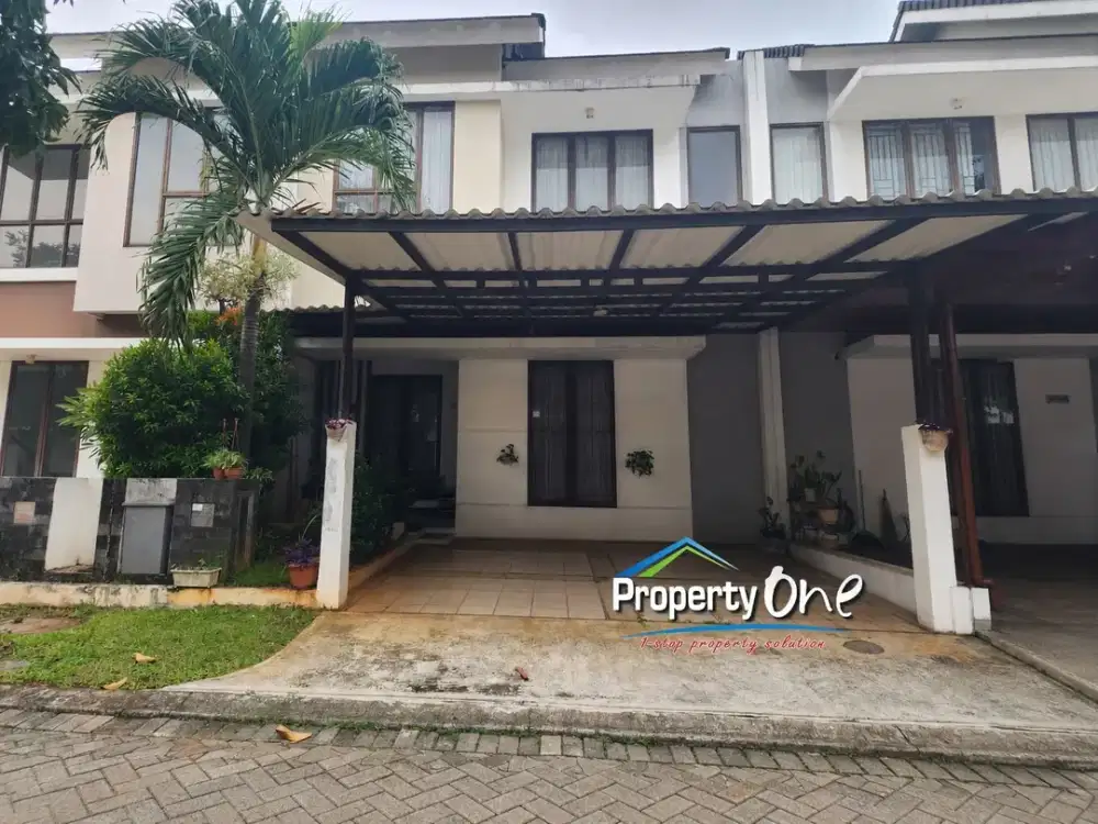 Jual Rumah dalam Cluster Serpong Jaya Dekat Akses Tol Serpong Bintaro dan Stasiun KRL Rawa Buntu