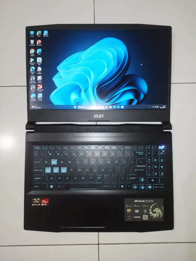 Laptop Gamming MSI BRAVO 15 B7E
Processor AMD Ryzen 5 7000 series