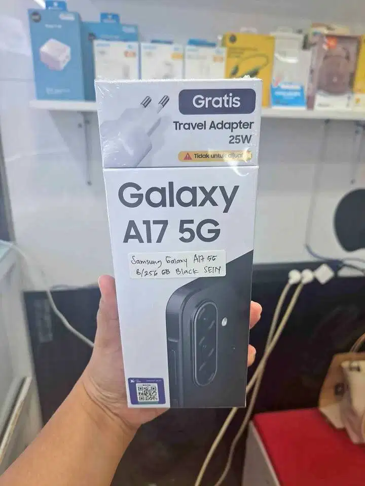 Samsung Galaxy A17 5G 8/256GB Black New Segel Garansi Resmi Indonesia