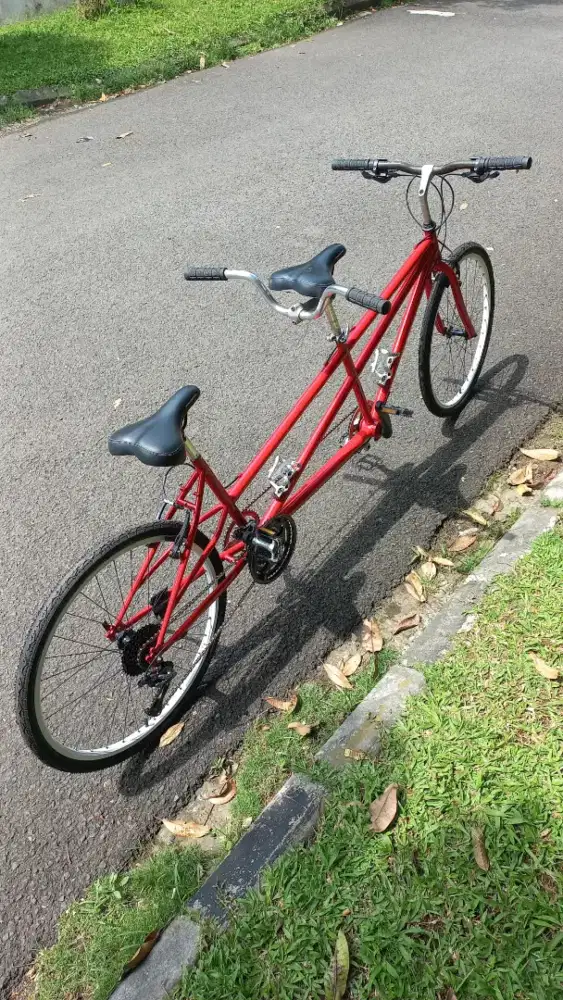 Sepeda tandem polygon 27 speed antapani bandung.