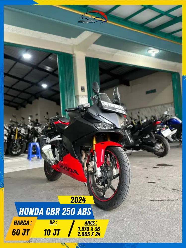 HONDA CBR 250 ABS 2024 LIKE NEW MASZEHH HIKMAH MOTOR KEPUH