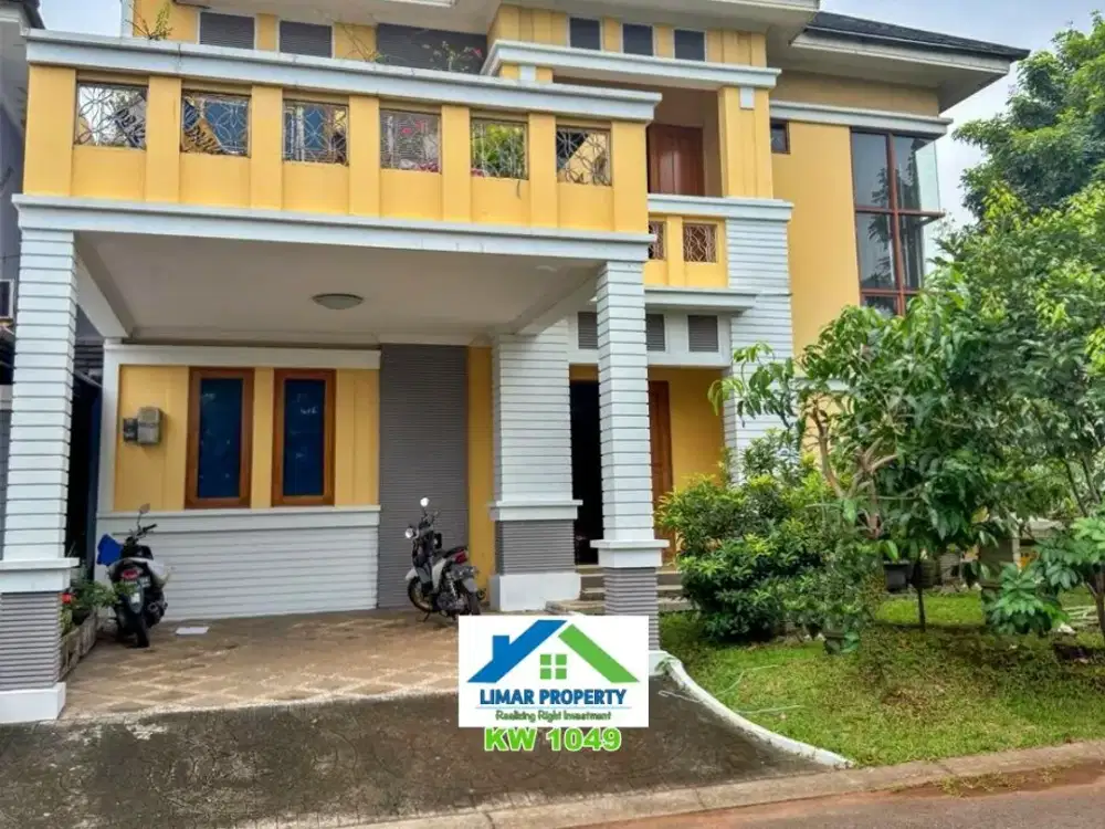 Rumah Semi Furnish Harga Terbaik di Lokasi Cozy Kota Wisata Cibubur