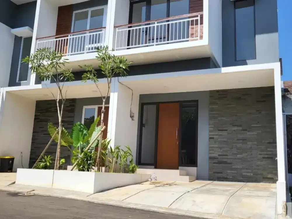 rumah minimalis modern siap huni lokasi strategis di Pamulang