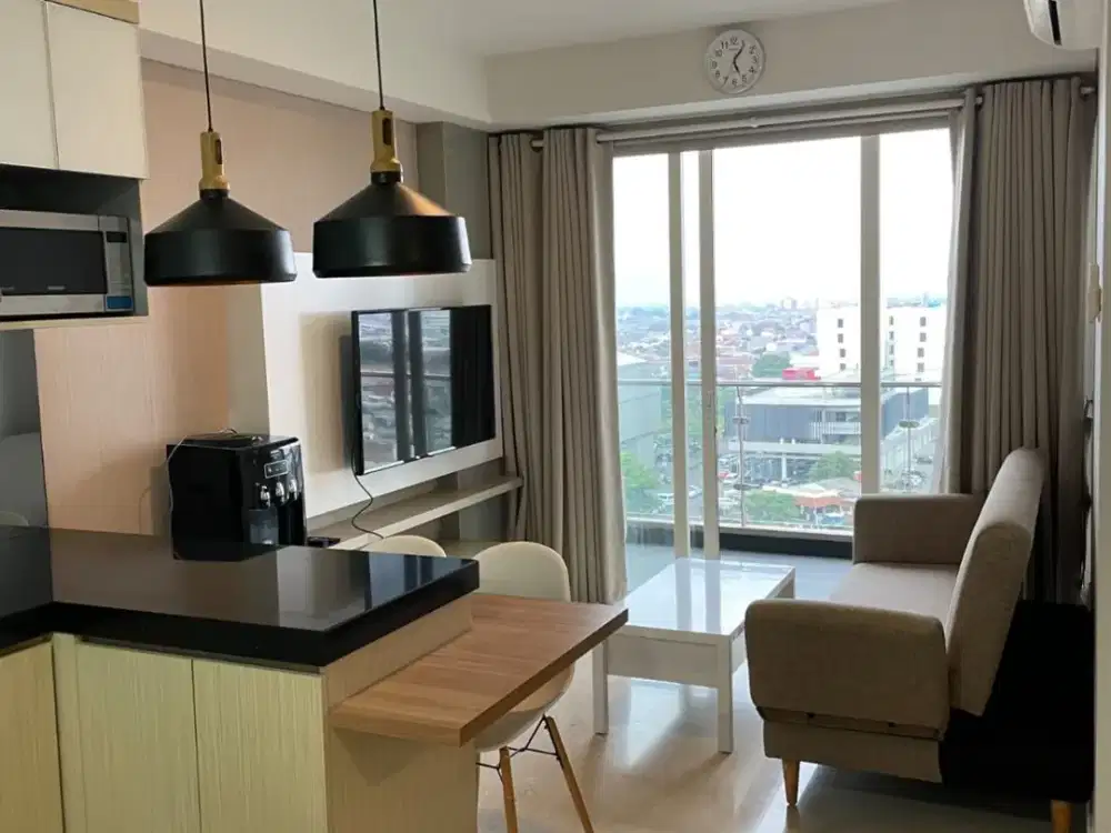 untuk disewakan apartemen 1 br nyaman bagus view city di landmark