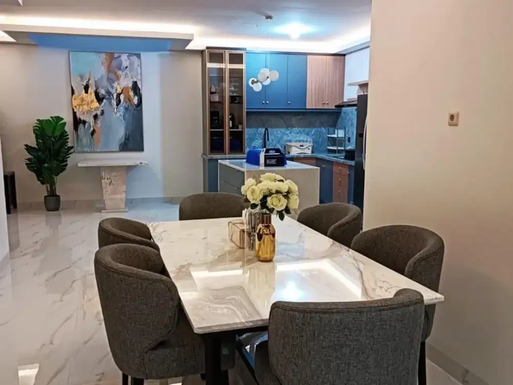 FULL FURNISHED !! LUAS 130 JGC Cluster Shinano Jakarta Garden City