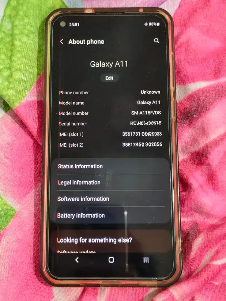 Samsung Galaxy A11 3/32 Black
