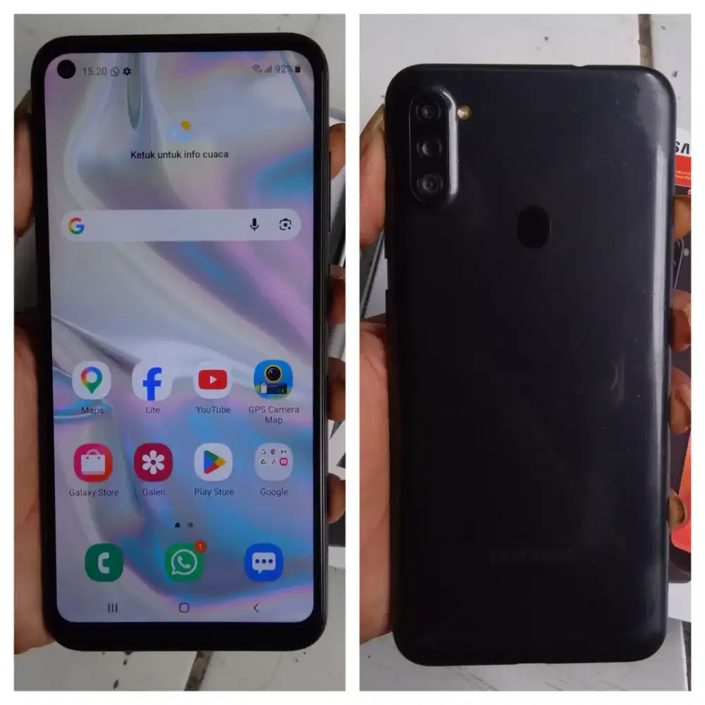 Samsung A11 lengkal Normal