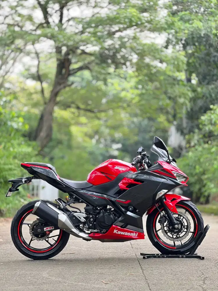 KAWASAKI NEW NINJA 250 FI ABS MDP KEYLESS MERAH 2019 KM LOW PAJAK ON