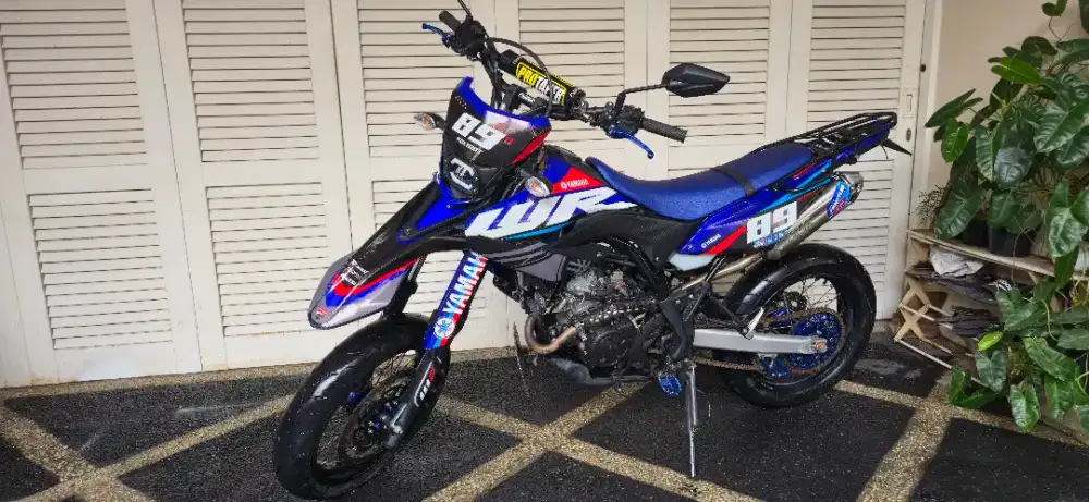 Dijual Yamaha WR 155R Supermoto Ganteng Modif