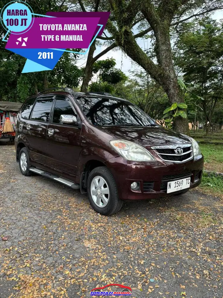 TOYOTA AVANZA G 2011 MANUAL ISTIMEWA