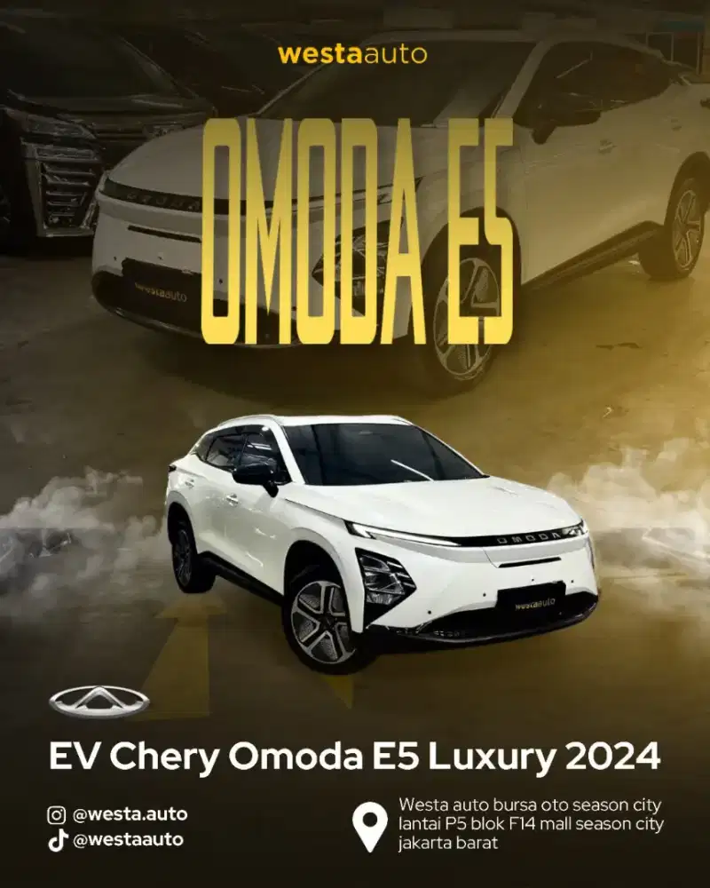 EV Chery Omoda E5 Luxury EV 2024 Like new