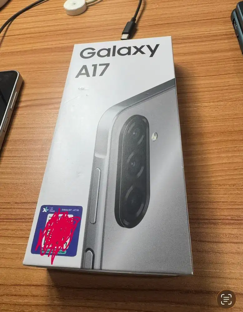 Samsung A17 baru sehari