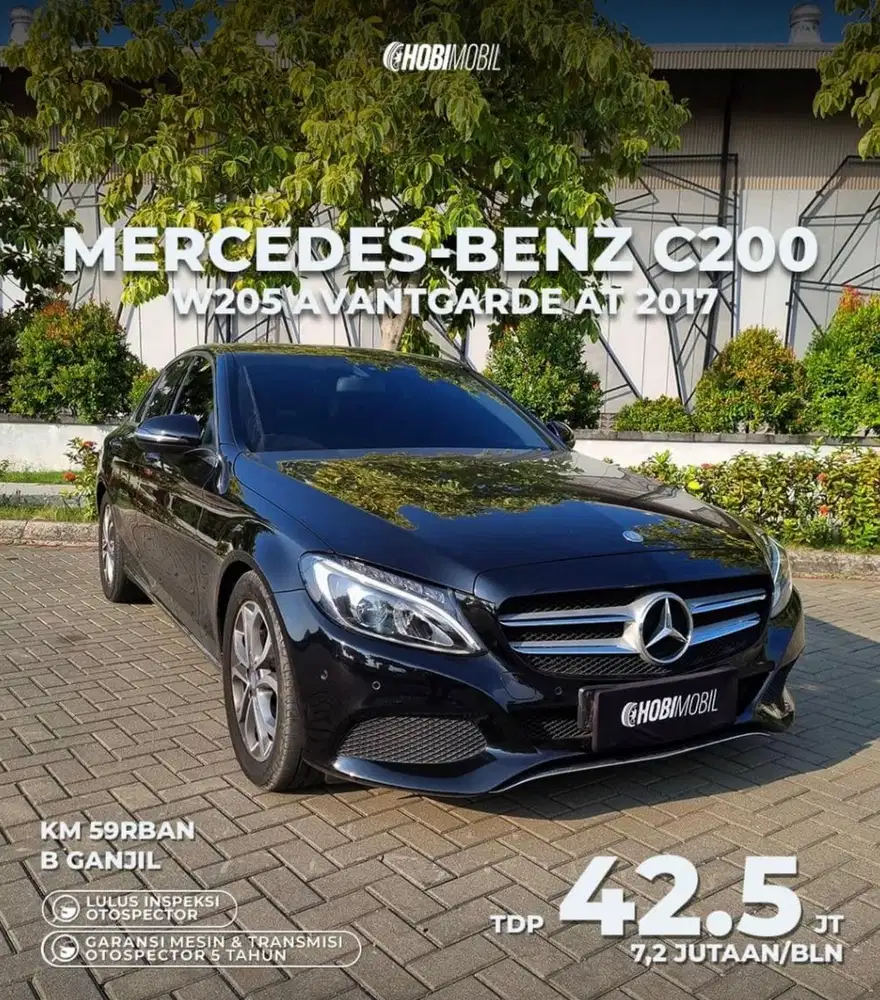 Mercy C200 Avantgarde W205 AT Thn 2017