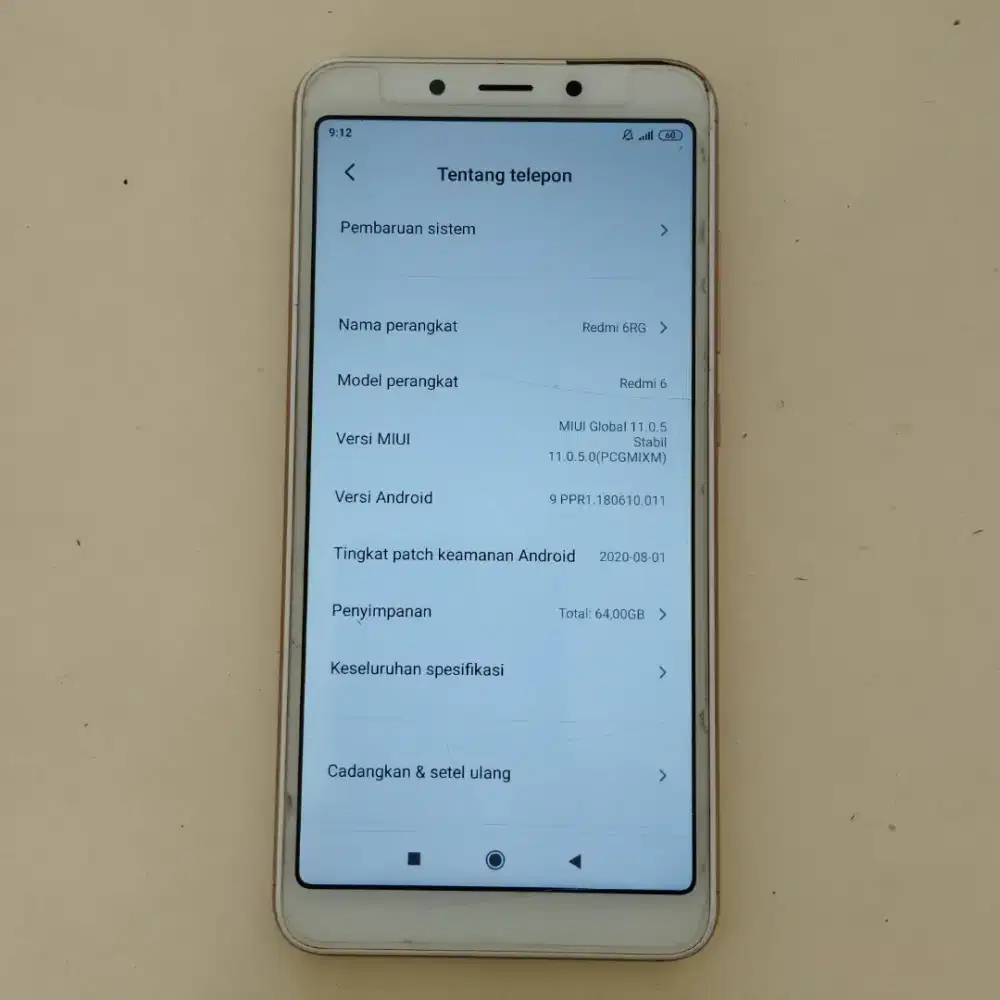 Xiaomi Redmi 6 Rose Gold 4GB/64GB