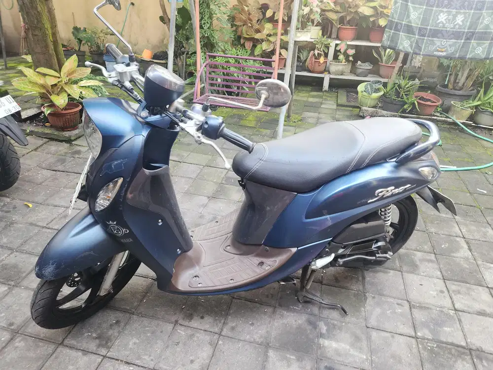 Fino 125 biru grande 2017    plat B gbm