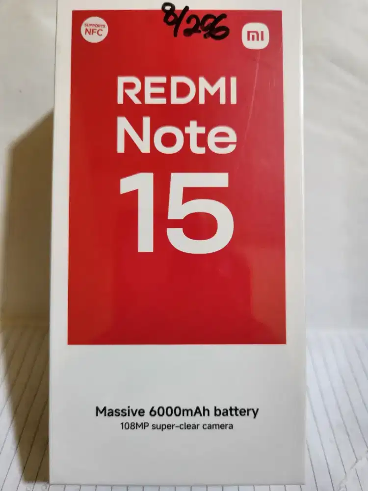 Redmi Note 15 4G 8/256gb Baru Segel Resmi